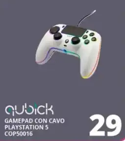 Comet Qubick GAMEPAD CON CAVO PLAYSTATION 5 COP50016 offerta
