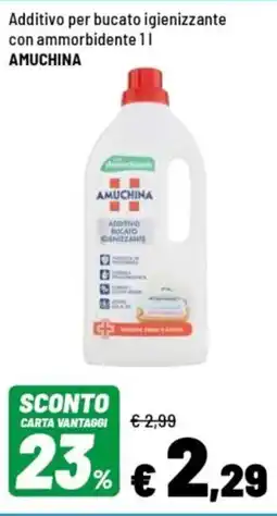 Iper La Grande Additivo per bucato igienizzante con ammorbidente AMUCHINA offerta