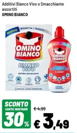 Iper La Grande Additivi Bianco Vivo o Smacchiante OMINO BIANCO offerta