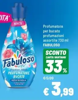 Iper La Grande Profumatore per bucato FABULOSO offerta