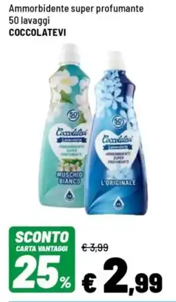 Iper La Grande Ammorbidente super profumante COCCOLATEVI offerta