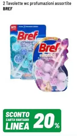 Iper La Grande 2 Tavolette wc BREF offerta