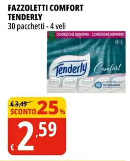 Tigros Fazzoletti comfort TENDERLY offerta