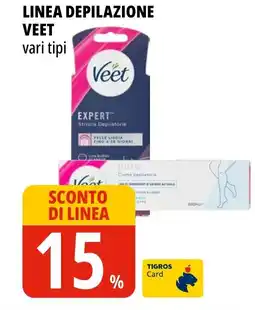 Tigros Linea depilazione VEET offerta