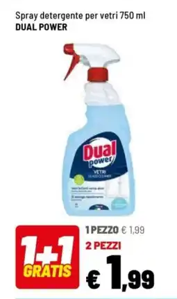 Iper La Grande Spray detergente per vetri DUAL POWER offerta