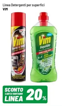 Iper La Grande Linea Detergenti per superfici VIM offerta