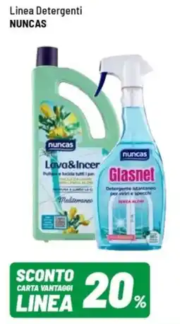 Iper La Grande Linea Detergenti NUNCAS offerta