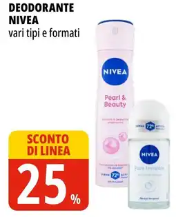 Tigros Deodorante NIVEA offerta