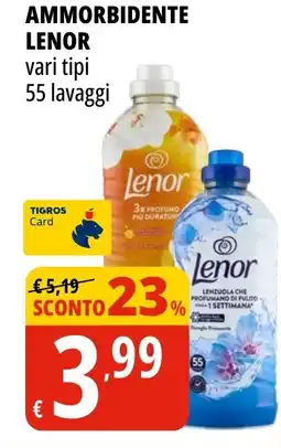 Tigros Ammorbidente LENOR offerta