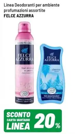 Iper La Grande Linea Deodoranti per ambiente FELCE AZZURRA offerta