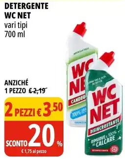 Tigros Detergente WC NET offerta