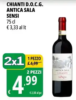 Tigros Chianti d.o.c.g. antica sala SENSI offerta