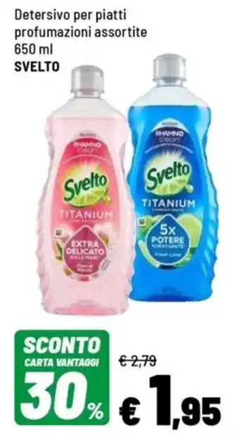 Iper La Grande Detersivo per piatti SVELTO offerta