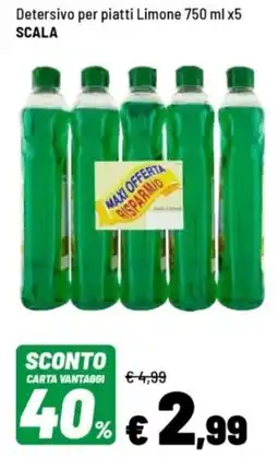 Iper La Grande Detersivo per piatti Limone SCALA offerta
