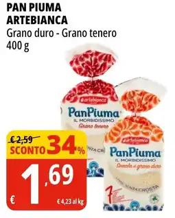 Tigros Pan piuma artebianca offerta