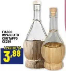 Risparmio Casa Fiasco impagliato con tappo cc250 offerta