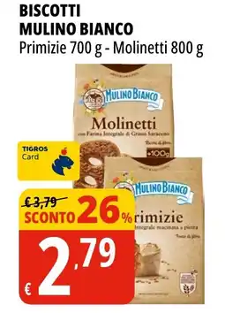 Tigros Biscotti MULINO BIANCO offerta