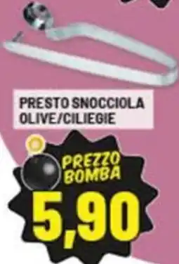Risparmio Casa Presto snocciola olive/ciliegie offerta
