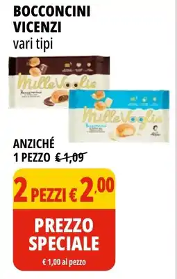 Tigros Bocconcini VICENZI offerta
