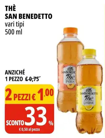 Tigros Thè SAN BENEDETTO offerta