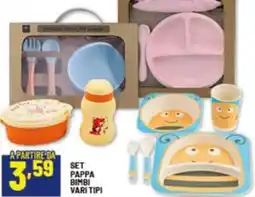 Risparmio Casa Set pappa bimbi offerta