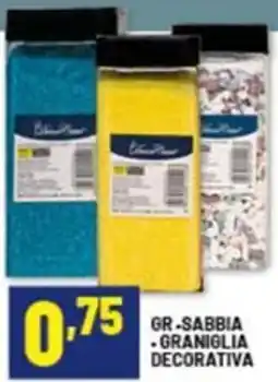 Risparmio Casa Gr sabbia graniglia decorativa offerta