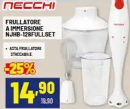 Risparmio Casa NECCHI FRULLATORE A IMMERSIONE NJHB-128FULLSET offerta
