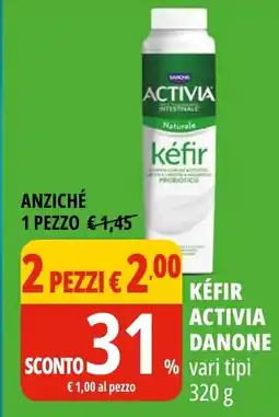 Tigros Kéfir activia DANONE offerta