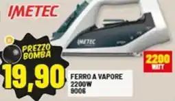 Risparmio Casa IMETEC FERRO A VAPORE 2200W 9006 offerta