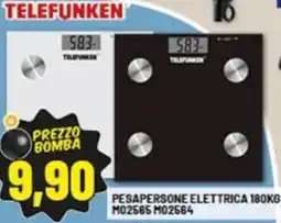 Risparmio Casa TELEFUNKEN PESAPERSONE ELETTRICA 180KG M02565 M02564 offerta
