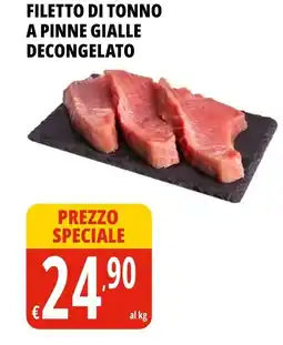 Tigros Filetto di tonno a pinne gialle decongelato offerta