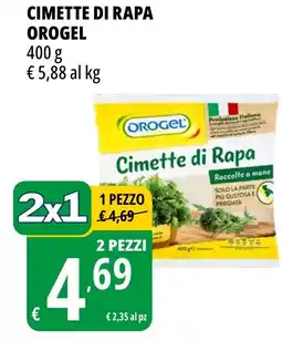 Tigros Cimette di rapa OROGEL offerta