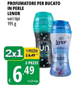 Tigros Profumatore per bucato in perle LENOR offerta
