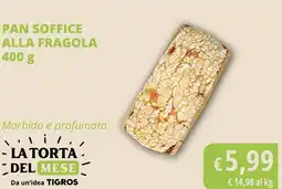 Tigros Pan soffice alla fragola offerta