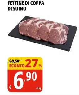 Tigros Fettine di coppa di suino offerta