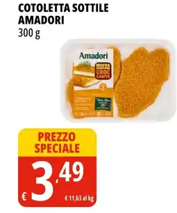 Tigros Cotoletta sottile AMADORI offerta