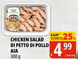 Tigros Chicken salad di petto di pollo AIA offerta