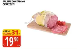 Tigros Salame contadino cavazzuti offerta