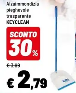 Iper La Grande Alzaimmondizia pieghevole trasparente KEYCLEAN offerta
