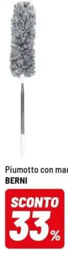 Iper La Grande Piumotto con manico allungabile BERNI offerta