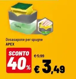 Iper La Grande Dosasapone per spugne APEX offerta