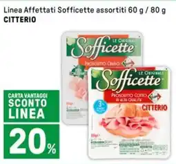 Iper La Grande Linea Affettati Sofficette CITTERIO offerta