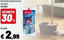Iper La Grande Ricambio Supermocio 3 action VILEDA offerta