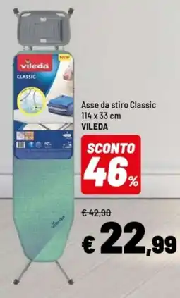 Iper La Grande Asse da stiro Classic VILEDA offerta
