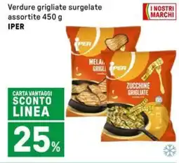 Iper La Grande Verdure grigliate surgelate IPER offerta