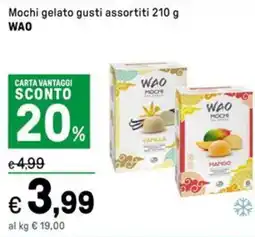 Iper La Grande Mochi gelato WAO offerta
