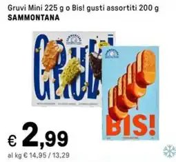 Iper La Grande Gruvi Mini o Bis! SAMMONTANA offerta