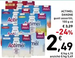 Spazio Conad Actimel DANONE offerta