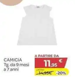 Bimbo Store Camicia offerta