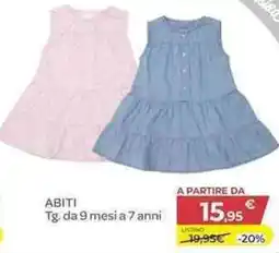 Bimbo Store Abiti offerta